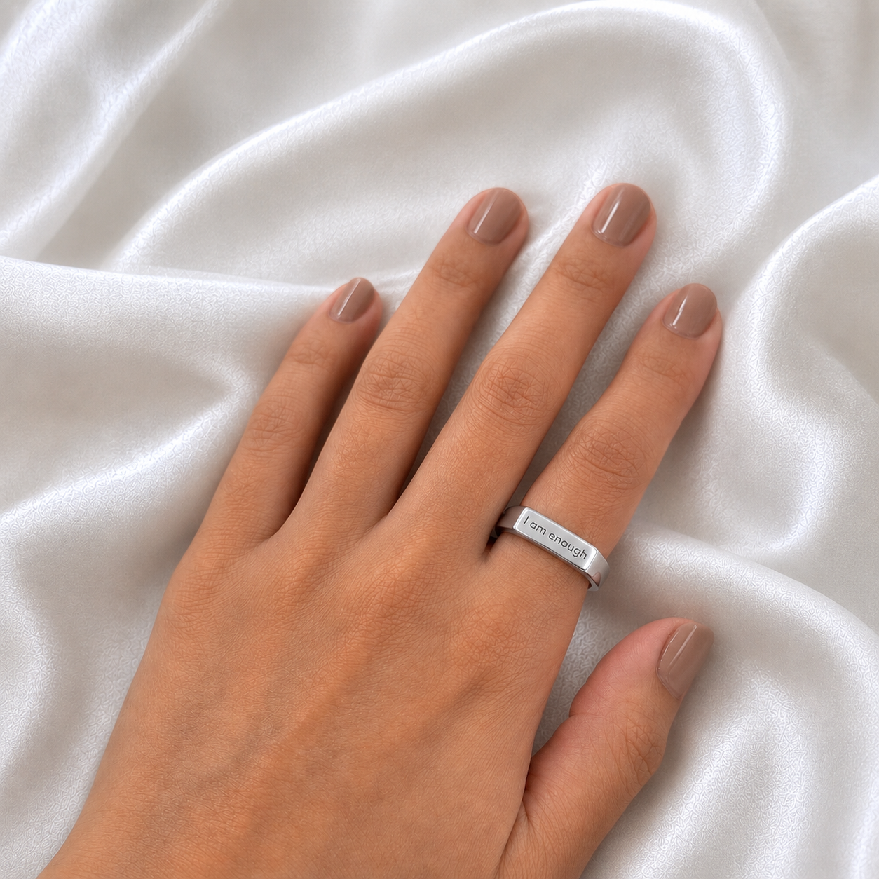 ANILLO AURA PLANA